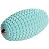 Perodlly Sfera per massaggio vibrante, rullo per massaggio ai piedi in silicone, blu.