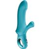 Fun Factory Bi Stronic Curve | 8 programmi di spinta & 6 | Di vibrazione vibratore rabbit con funzione di spinta per donne | curva del punto g & stimolazione del clitoride | IPX7 | USB