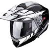 Scorpion Casco Moto Modulare Adventure P/J Scorpion ADX-2 WALT Nero B