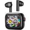 Relxhome Ne40 AI cuffie traduzione simultanea, bluetooth 6.0 auricolari traduzione con 134 lingue/9 modalità - cuffie con traduttore con manopola girevole, 48 ore di autonomia per viaggi/affari/studio