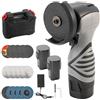Gotrain Mini smerigliatrice angolare a batteria 16,8 V con 2 batterie da 2000 mAh 16000 giri/min Angle Grinder per tagliare, lucidare, levigare con disco da taglio, mola, valigetta