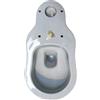 Generic Dolomite Antalia Vaso Duo Monoblocco Bianco Scarico a Pavimento (Senza Cassetta di Scarico)
