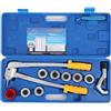 Cozyel Kit Espansore Tubi con 7 Teste e Tagliatubi | Espansione uniforme e doppia impugnatura per clima, refrigerazione e lavori su tubazioni