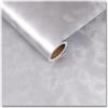 CRE8TIVE Carta da parati effetto metallizzato, 30 x 200 cm, colore: argento