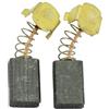 Buildalot Spazzole di carbone per Einhell RT-AG 115-5 x 8 x 12 mm | Carboncini per smerigliatrice | Con molla, cavo e connettore | Set da 2 | Rif. 443055001031