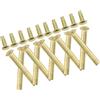 UPKOCH Kit Riparazione per Ventagli Pieghevoli, Perni in Acciaio Oro 10 Set | Inserti Filettati Riutilizzabili, Finitura Lucida e Punta Arrotondata, per Manutenzione Artigianale dei Ventagli