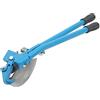 PattenlLevi Piegatubi a mano da 0° a 90°, piegatubi con 2 rulli di pressione in metallo, adatto per diametro 15 mm/22 mm, in rame, tubi in ottone, tubi in acciaio inox da 2 mm