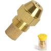 FIUTEKO Ugello a olio a cono pieno per bruciatore a gasolio, angolo 60 gradi, 0,50 US gal/h, ugello per bruciatore diesel, ugello per caldaia, iniettore diesel e metanolo