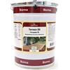 BORMA WACHS Olio per terrazze - Olio professionale per legno per esterni | Speciale miscela di resine acriliche disperse in acqua, formulata per la corretta manutenzione degli infissi.
