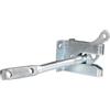 Yilceemy Serratura per cancello da giardino, Chiavistello Porta Automatico, Acciaio al Carbonio Chiavistello con 6 viti, per recinzioni in legno, giardini (72 × 53 × 34 mm)