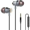 Moxtouz Auricolari con cavo con jack da 3,5 mm, per Samsung Galaxy A12 A13 A14 A15 5G A24 A51 A52 S9 S10, per iPhone 6 Plus 5, lettori MP3, MP4