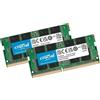 SiQuell Crucial - Kit di memoria RAM DDR4 da 32 GB (2 x 16 GB) 3200 MHz SODIMM CL22, per laptop/notebook, mini PC (anche 2933 MHz / 2666 MHz) - CT2K16G4SFRA32A