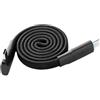 SMALLRIG Cavo di Ricarica USB-C, Ricarica Rapida da 240W - 5615 | Cavo di trasferimento USB 3.2 Gen2x2 (20 Gbps) da 60 cm, con rivestimento in nylon intrecciato e connettori dritto-angolato