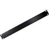 TECHLY professional pannello cieco 1 HE per armadio 10 nero compatto resistente per chiudere spazi vuoti e migliorare flusso d'aria e sicurezza rack