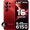 DOOGEESmart Note56 X Cellulare senza contratto, 24 GB di RAM, 64 GB, Dual SIM, Android 16, schermo da 6,56 pollici a 90 Hz, batteria da 6150 mAh