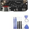 Generic Scheda Porta di Ricarica per DOOGEE S100 PRO Charging Port Board Dock Connettore USB Ricambio di Riparazione