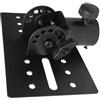 Gastagrav Adattatore girevole del supporto del metallo di 35mm per il supporto del treppiede dell'altoparlante di PA del DJ