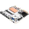 CWWK N150 Mini ITX NAS Motherboard, 6-Bay, Bianco, PCIe 3.0 x4, Dual NVMe | Mainboard M2 Bianca 4C/4T, 2x 2.5G i226V LAN, TF/HD/DP, 6x SATA3, per Virtualizzazione, Home Lab, AIO, NAS, Firewall