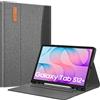 FINTIE Cover per Samsung Galaxy Tab S12+(S12 Plus) 12.6 Pollici 2026 | Custodia con Supporto Multiposizione, Portapenna, Tasca per Documenti e Chiusura Magnetica, Grigio/Nero