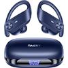 TAGRY Hybrid Active Noise Cancelling Wireless Ear Buds 80 Hrs Playtime Hi-Res Stereo Quality Bluetooth Earbuds with Transparency Mode Headphones Bluetooth Earhooks ANC Earphones for Work