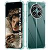 ISOI - Cover compatibile con Realme 12 4G / Realme 12+ Plus 5G Custodia, con Paraurti Airbag Antiurto Protezione Completa, Case Protettiva in Silicone TPU Ultrasottile e Morbido - Trasparente