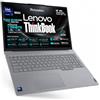 Lenovo ThinkBook 16, Intel Core Ultra 9 185H 16Core, RAM 32GB DDR5 | Display 16'' WUXGA IPS, 1TB SSD (2 X 512Gb), tastiera retroilluminata , fingerprint, WI-FI, Lan, SD, Win11 Pro, Ready to Use