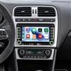 Loddery 2 DIN Autoradio Stereo per Volkswagen Polo 2015-2017 con Wireless Carplay | 7 pollici Touch Screen lettore Multimediale MP5 con Android Auto AM FM RDS Radio SWC Mirror Link Bluetooth Wifi