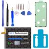 GLK-Technologies® - Batteria di ricambio ad alta potenza compatibile con Samsung Galaxy S23 Ultra (S918B) EB-BS918ABY, batteria da 5200 mAh, con kit di attrezzi professionale NUE 2026 B J