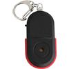 Haslbeck Mini Fischietto Anti-Smarrimento Trova Chiave Allarme Wireless Smart Tag Localizzatore Chiave Tracker Fischio Suono LED Tracker Luminoso