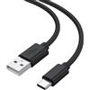Yisica Cavo USB C lungo 3M, caricatore USB tipo C ricarica rapida per controller PS5 Xbox Series X S, Samsung Galaxy S20 FE S21 S22 S23 Plus Ultra S10 S10E, Huawei P30 P20 Lite, Redmi Note 9 8 Pro,Sony