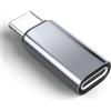 INF Adattatore Lightning (femmina) a USB-C (maschio) compatibile con iPhone 15