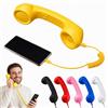 Generic Ricevitore telefonico retrò con microfono e altoparlante per telefoni | Cornetta del telefono di tipo C, ricevitore portatile del telefono cellulare della spina del cavo dell'annata, stile fisso