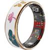 findtime Smart Ring - Braccialetto fitness unisex con cardiofrequenzimetro, misura 6 | Anello per la salute, cardiofrequenzimetro, HRV, SpO2, contapassi, monitoraggio del sonno, stress IP68, impermeabile