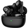 HATOR Hyperpunk Truepods Hybrid ANC - Auricolari in-ear Bluetooth 5.4 con ibrido Active Noise Cancelling, batteria 25h, modalità trasparenza, bassa latenza 40ms, IPX4, controllo touch, nero