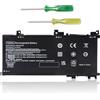 Acxilexy TE03XL Batteria TE03061XL Compatibile con HP Omen da 15-ax012TX a 15-ax050TX 15-ax210nr 15-ax001ns HP Pavilion 15-bc001TX 15-bc045TX 15-BC015TX 849910-850 HSTNN-UB7A TPN-Q173 11,55 V 61,6 Wh