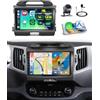 Fuluku 4+128GB 9 Incell Autoradio Android 15 per Kia Sportage 2010-2016 | Stereo per Schermo Touch Incell 9, CarPlay/Android Auto Wireless, Navigatore GPS, WiFi, RDS, FM, Bluetooth