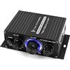 SHUAIGUO AK170 12 V Mini o Amplificatore Digitale o Ricevitore AMP Doppio Canale 20 Watt + 20 Watt Bassi Alte Controllo Volume per uso domestico
