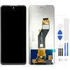 Generic Schermo LCD per ZTE Blade A75 4G / V60 Vita Z2350 LCD Display Digitizer Vetro Touch Schermo Ricambio (Nero)