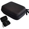 QFDSHOPCO Custodia rigida per navigatore GPS, compatibile con cavi Garmin Edge Explore 2 Garmin Edge 1050 1040 1030 Plus 840 830 820 540 530 e registratore audio Roland R-07 (nero)