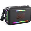 ZEALOT Cassa Bluetooth 180W PICCO Impermeabile IPX6,Subwoofer Bluetooth Potente con luci LED,40 ore di Riproduzione,Accoppiamento Stereo Doppio per uso Esterno e feste