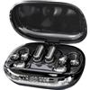 Generic Auricolari wireless 6 in 1 con custodia di ricarica, clip aperta e mini sleep cuffie, sistema audio Bluetooth 6.0 con display a LED, cuffie a bassa latenza per sport e viaggi