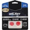 Prloelxe FPS per controller PS4 e PS5 | Ottimizzazione della precisione con 2 Joystick Prestazioni: Convesso a Vita Alta e Metà Alta | Grip antiscivolo e Comfort Migliorato | Protezione dell'Usura(rosso)
