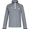 Regatta Loco Felpa in Micopile A Mini Righe, con Trattamento Anti Pilling, con Cerniera sul Collo Fleece Unisex - Bambini e Ragazzi