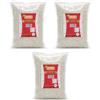 Kajal Medium Thick Poha 3 x 1 kg - Riso appiattito (Flattened Rice) padellate di verdure, polpette, porridge da colazione, budino di riso, Chivda, Kheer e piatti indiani mit Kajal Sticker
