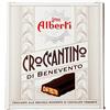 Strega Croccantino Di Benevento Strega Alberti Cioccolato Fondente Croccante Nocciole 200 grammi Cubo Regalo