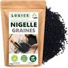 LOUICE Seme di Nigella 100 g - 100% naturale, ideale per pani, piatti e frullati - ricco di nutrienti e sapore unico