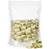 Sim&Cake Cubettoni di Cioccolato Bianco al Pistacchio da Forno, 500g, Chunks per Cookies, Muffin, Brownies, Panettoni e Colombe
