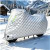 JFBHSD Telo Coprimoto compatibile con Kawasak Versys | Telo coprimoto invernale esterni (pioggia,neve,sole)adatto tutte condizioni meteo,con fori lucchetto e inserti riflettenti