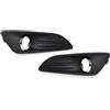 Wablissia Per Ford Fiesta MK7 Anteriore Fendinebbia Griglia Cromata Anello Trim Nero Plastica Ricambio D2BZ15266CB D2BZ15266GB 2013-2017