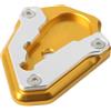 Generic Supporto per cavalletto laterale moto per DuCati 848 1098 1198, piastra di estensione per cavalletto laterale, supporto per cavalletto in alluminio, ricambi per moto.